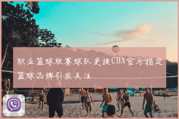 职业篮球联赛球队更换CBA官方指定篮球品牌引发关注