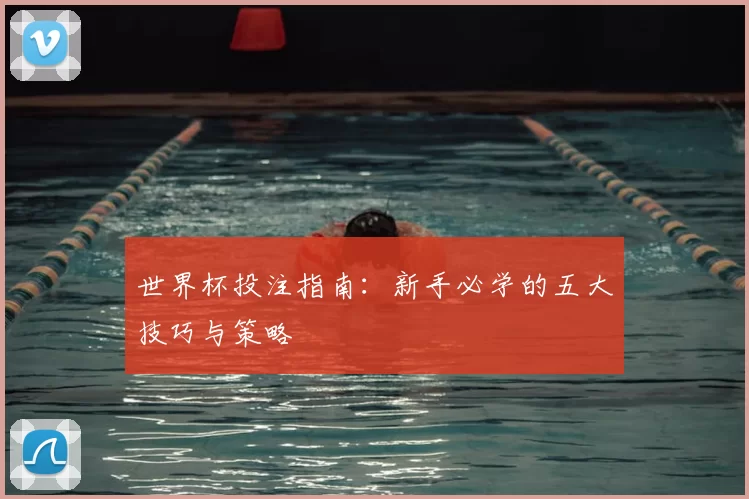 世界杯投注指南：新手必学的五大技巧与策略