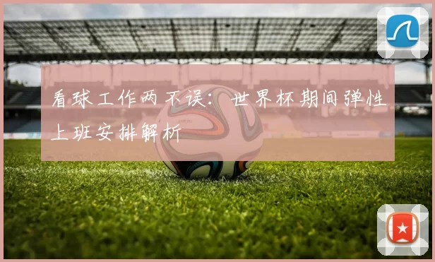 看球工作两不误：世界杯期间弹性上班安排解析